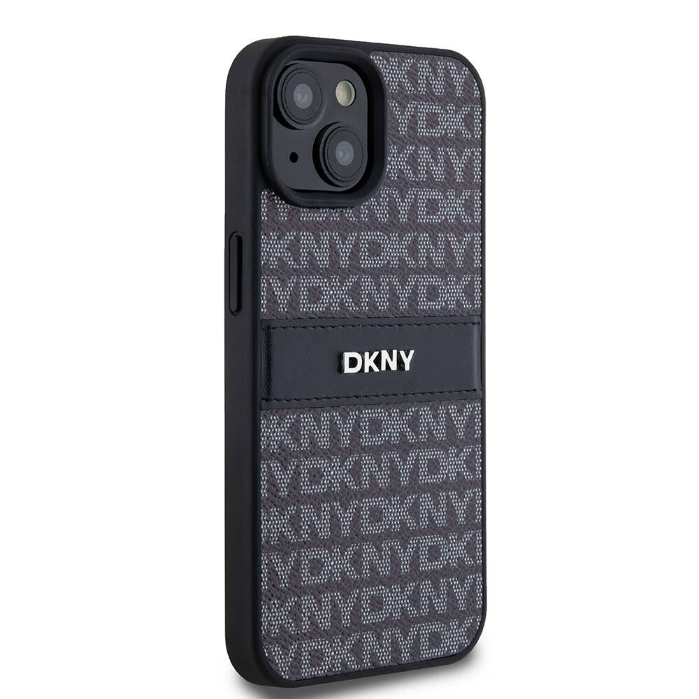 iPhone 15 Kılıf DKNY Orjinal Lisanslı 3D Yazılı Repeat Texture Pattern Kılıf iPhone 15 Kılıf DKNY Orjinal Lisanslı 3D Yazılı Repeat Texture Pattern Kılıf